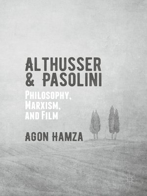 cover image of Althusser and Pasolini